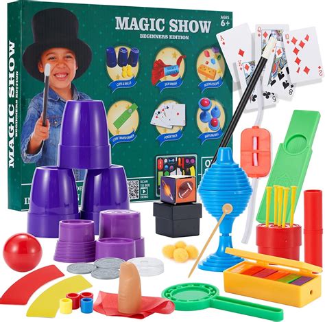 Amazon.com: ENJOCASES Simple Magic Kit Over 70 Magic Tricks for Kids ...
