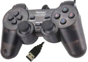 QHMPL QHM7468-2V USB GAMEPAD (BLACK) Enjoy long, comfortable play ...
