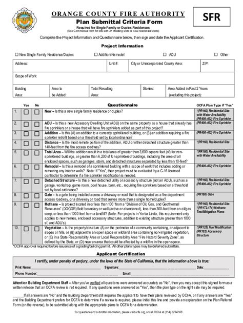 2021-2026 CA Orange County Fire Authority Plan Submittal Criteria Form ...