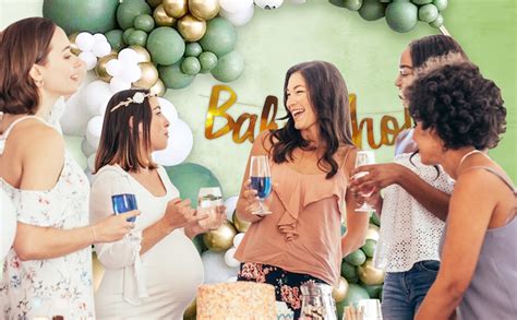 Party Propz Rubber Baby Shower Decoration Items Pack Of 53 Baby Shower ...