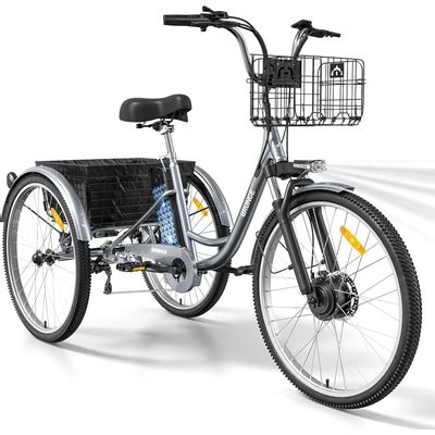 QRONGE Electric Tricycle for Adults, 26'' Three India | Ubuy