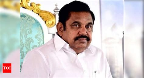 Edappadi K Palaniswami: Edappadi K Palaniswami begins review meeting ...