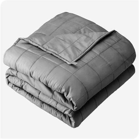 "Bare Home Large 20 lbs Weighted Blanket - 60"" x 80"" - Breathable ...