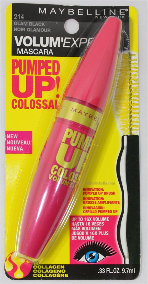 Maybelline Pumped Up! Colossal Volum'Express Mascara Review ...