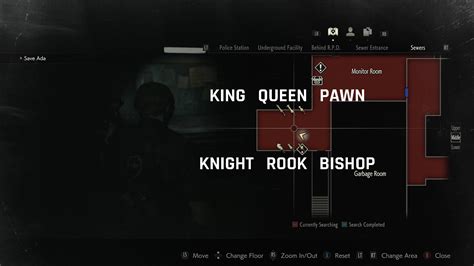 Chess piece puzzle solution - Resident Evil 2 | Shacknews