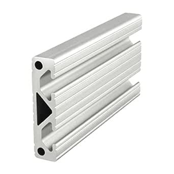 8020, 2012, 10 Series 0.5 Inch x 2 Inch Two Slot Flat Channel T-Slotted ...