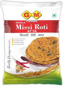 GM FOODS Missi Roti 500 Gram ( Pack Of 3 ) Price in India - Buy GM ...