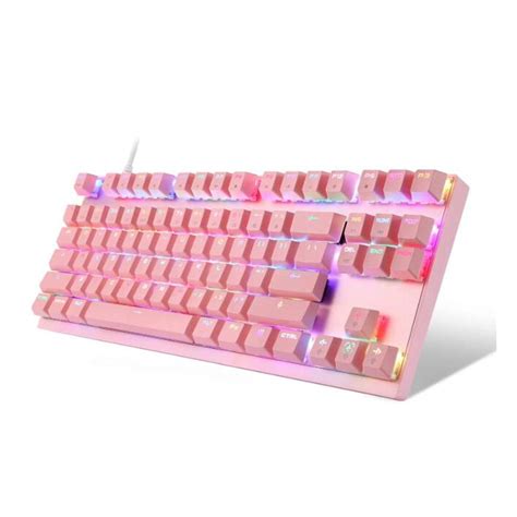 Buy SHIYANLI Professional Gaming Mechanical Keyboard RGB Rainbow ...