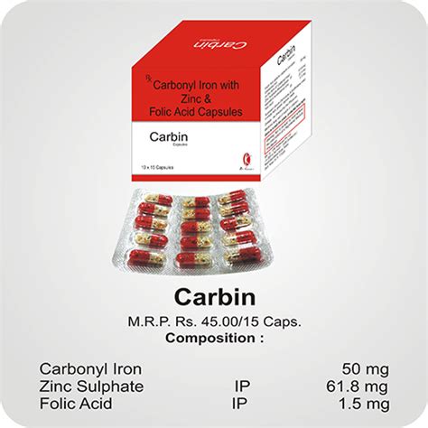 Carbin Capsules Medibyte A Division of Dr. Kumars Pharmaceuticals