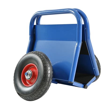 Heavy Duty Panel Dolly, Slab Dolly, Two Nice Handles, 10" Solid Rubber Tires, Super Weight 1000 ...
