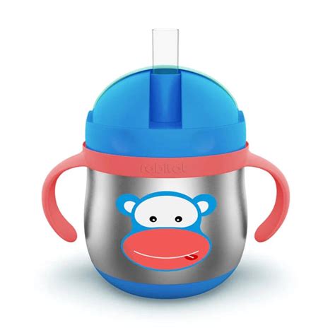 Rabitat First Step Gravity Training Sipper With weighted straw — Toycra