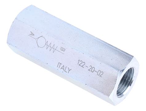 RS PRO | RS PRO Steel In Line Mount Mounting, Hydraulic Check Valve, G ...