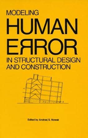 Buy Modelling Human Error in Structural Design and Construction Book ...