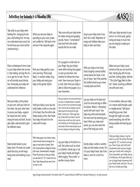 ASQ Activities | PDF