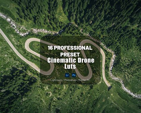 16 Cinematic Presets | Drone Preset | Set of 16 | Mobile & Desktop ...