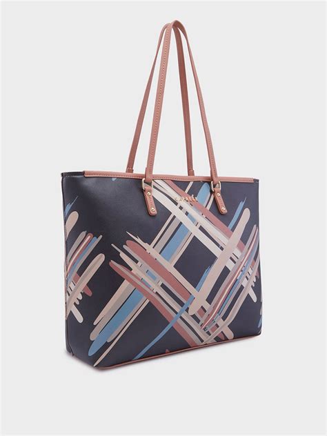 Buy Caprese Renee Large Black Tote Bag @ Rs.3799 | Caprese Bags