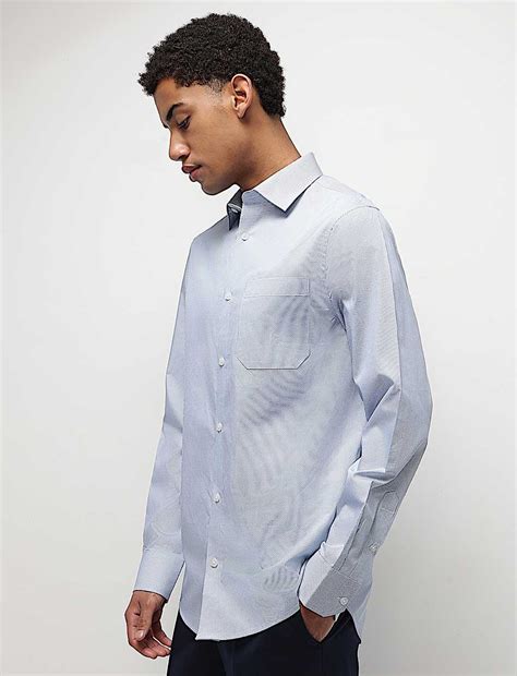 Buy Pure Cotton Textured Full Sleeves Shirt at Marks & Spencer