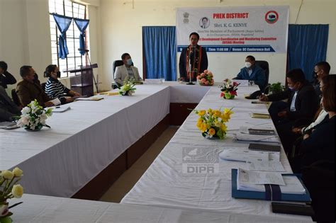 DISHA meeting at Phek | DIPR Nagaland-Department of Information ...
