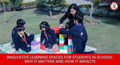 Innovative Learning Spaces for Students in School