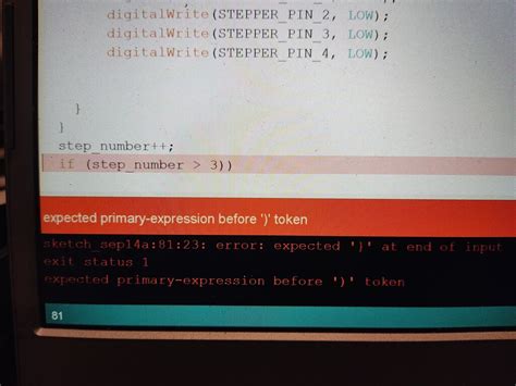 Expected Before Numeric Constant Arduino 的图像结果