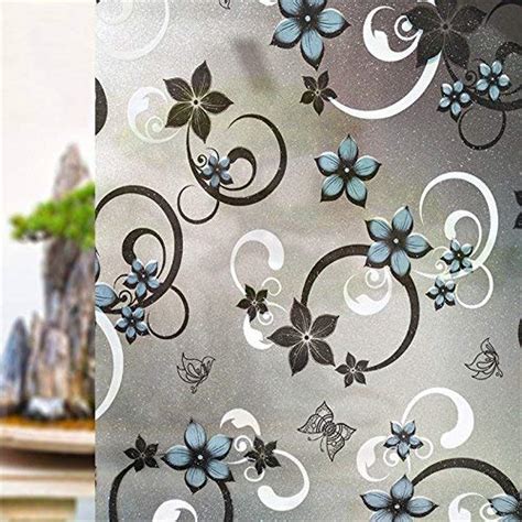 Buy Skin Poster Frosted Self Adhesive Glass Stickers for Window Fluted ...