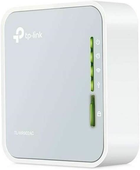 TP-Link AC750 Mbps Wireless Portable Mini Travel Router (TL-WR902AC ...