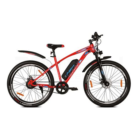 Buy Leader E-Power L6 Red 27.5T Electric Cycle | Bicycle Kart