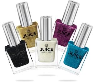 Juice nail polish Pearly Black - S03, Metallic Gold - S06, Aqua Marin ...