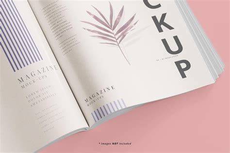 Magazine mockup | Premium PSD