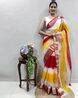 Buy Red Sarees for Women by SATRANI Online | Ajio.com