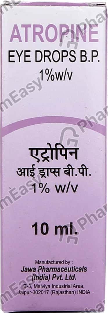 Atrop 1 % Eye Drop (5): Uses, Side Effects, Price, Dosage & Composition ...