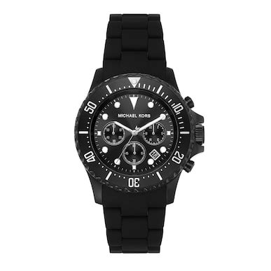 Buy Michael Kors Men Black Everest Chronograph Quartz Watch Online ...