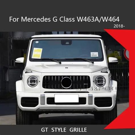 Car Craft Front Bumper Grill Compatible With Mercedes G Class W463 2019 ...