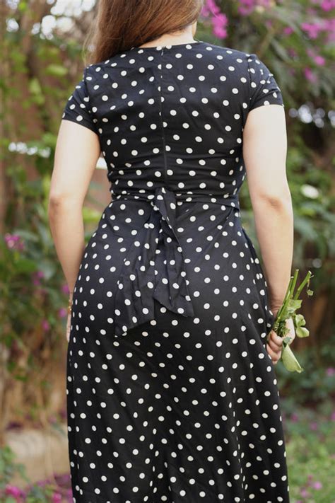 Shadow Dot Dress