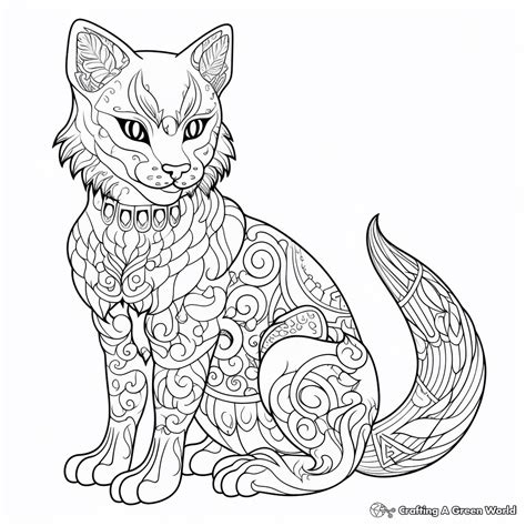 Siamese Cat Coloring Pages - Free & Printable!
