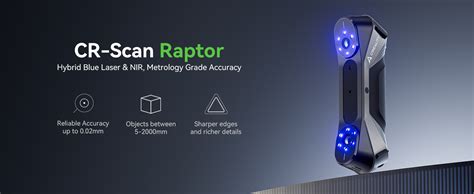 Wol 3D 3D Scanner CR-Scan Raptor – High-Precision Handheld 3D Scanner ...