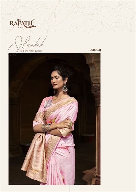 Rajpath Kavya Silk Wholesale Handloom Silk Party Wear Sarees ...