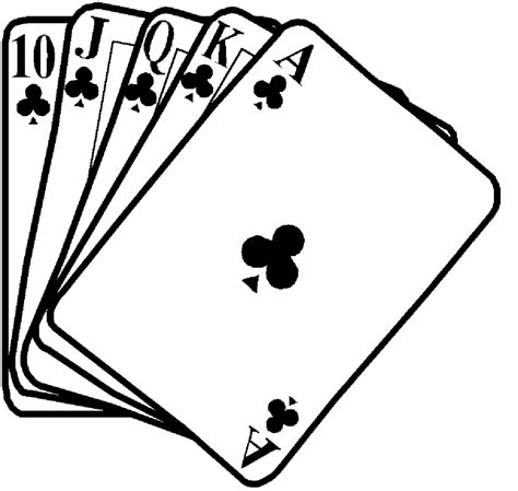 Hand Of Playing Cards Clipart