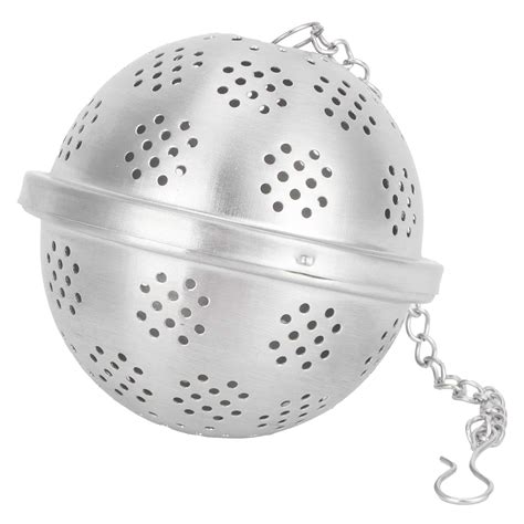 Buy Stainless Steel Tea Balls, Tea Infuser Strainers with Chain Hook ...