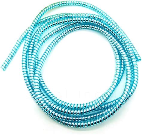 Buy Epaal Spiral Metallic Color (2 Pcs) 1.2 Meters Each-Full Size Cable ...