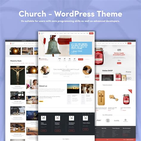 God Grace: Church WordPress Theme | MasterBundles