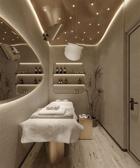 Visionaire | Massage Room on Behance | Massage room design, Spa room ...