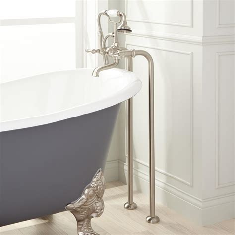 Floor Mount Freestanding Tub Faucets | Signature Hardware | Signature ...