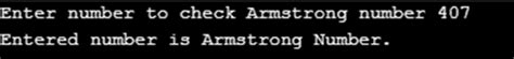 Image result for Armstrong Number Algorithm