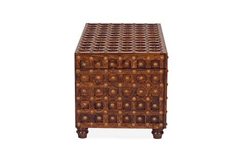 Buy Solid Wood Brass Royale Treasure Box C Online | New Launches ...