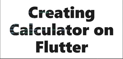 Image result for Simple Addition Code in Flutter
