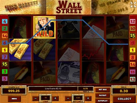 wall street winners slot machine