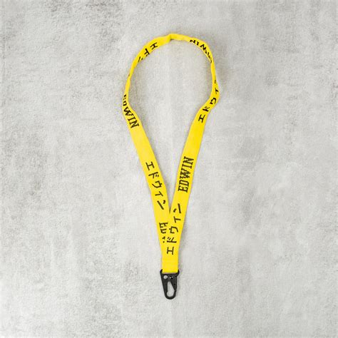 Buy the Edwin Lanyard - Neon Yellow @Union Clothing - trusted since ...