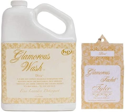 Tyler Candle Diva Glamorous Wash Laundry Detergent 128oz with Good ...