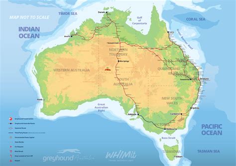 The ultimate guide to transport on the East Coast of Australia! - map of australia east coast detailed